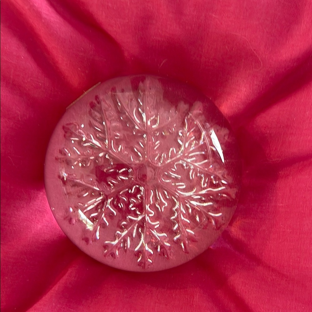 Cristal Elegant Paperweight  EUC